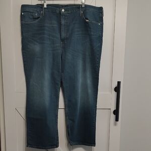 Signature by Levi Strauss Blue Straight Jeans Timeless Fit